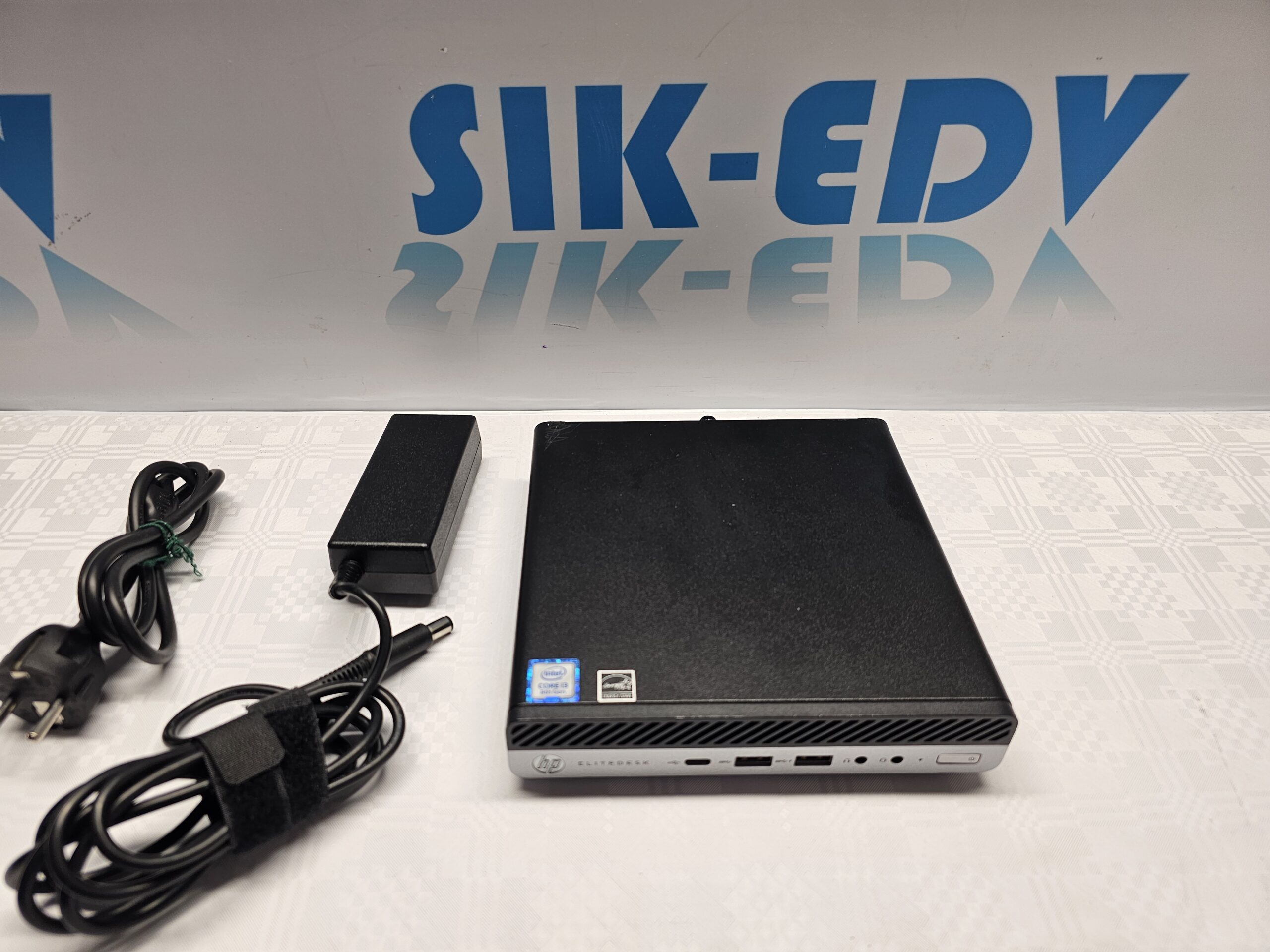 HP Elitedesk 800 G4 Mini PC i3 8100T Quadcore 8GB 256 SSD Windows 11 Pro  Gebrauchtgerät